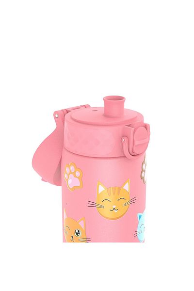 OEM Sticla apa pentru copii Slim, inox, 600ml, Cats - Ion8