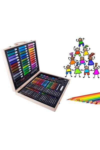 OEM Sada na malování a kreslení pro děti, Verk Group, plastová stavebnice, 150 dílků