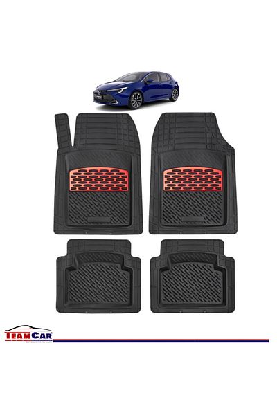 TEAMCAR Covorașe Auto ® Toyota Corolla E210 (2018–PREZENT) - Hatchback Red