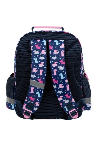 OEM Ghiozdan pentru fetite, Derform Cleo & Frank Catel, 3 priehradky, PL15BCF42, 38x28x18 cm