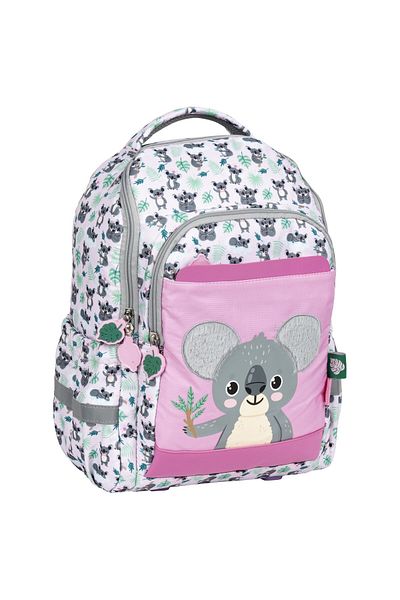 OEM Backpack for girls, Derform, Waterproof, Cute Koala, PLSZKOA10, 37x27x15 cm