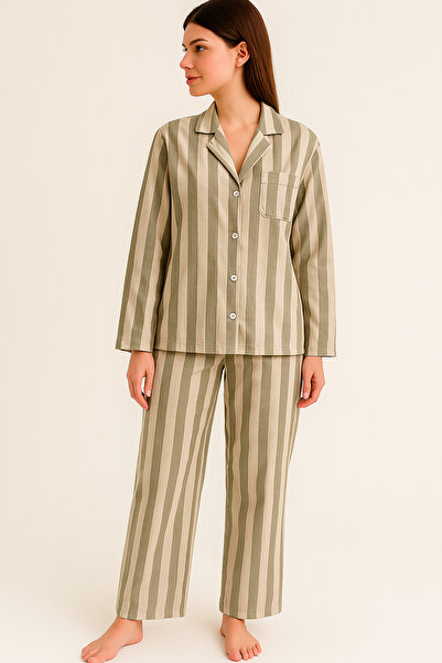 Meymo Striped Pajama Set