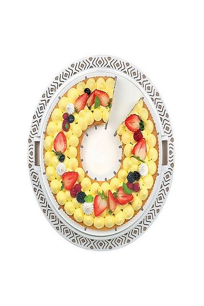 Stefanplast Elegant BPA-Free Plastic Cake Carrier