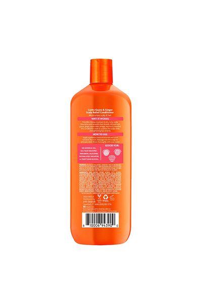 Cantu Guava & Ginger Anti-Dandruff Shampoo 400 ml Flake Control & Scalp Refresh with Shea Butter,