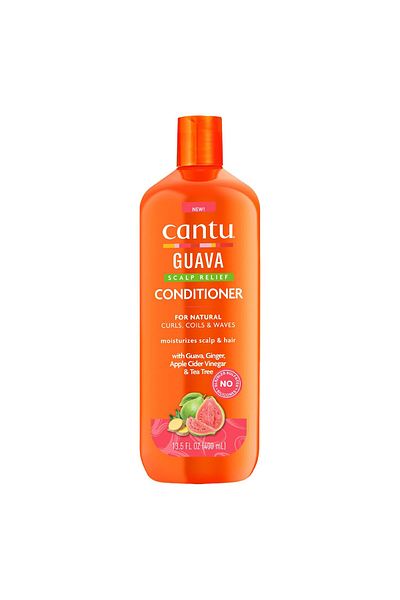 Cantu Guava & Ginger Anti-Dandruff Shampoo 400 ml Flake Control & Scalp Refresh with Shea Butter,