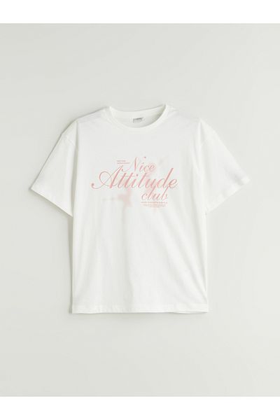 LC Waikiki Crew Neck Girl's T-Shirt