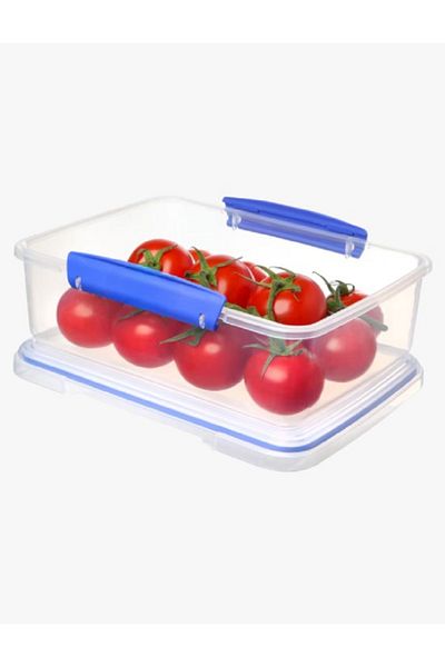 rexa 1L Transparent Storage Container with Locking Lid – Compact Food & Essentials Organizer