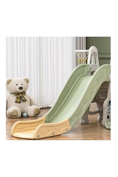 FULLJOY 3 in 1 Astronaut Slide with Swing and Basketball FJY-33