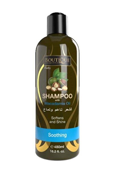 Boutique Soothing Macadamia Oil Shampoo 480ml