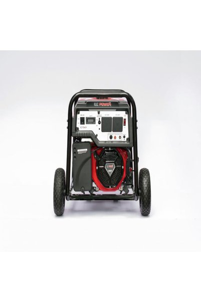 Kc Power مولد بنزين K6000، 6 كيلو وات، 220 فولت - 60 هرتز، خزان وقود 28 لترًا، مشغل كهربائي، 92 كجم