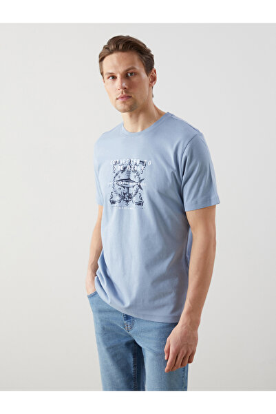 LC Waikiki Tricou bărbătesc imprimat cu guler rotund