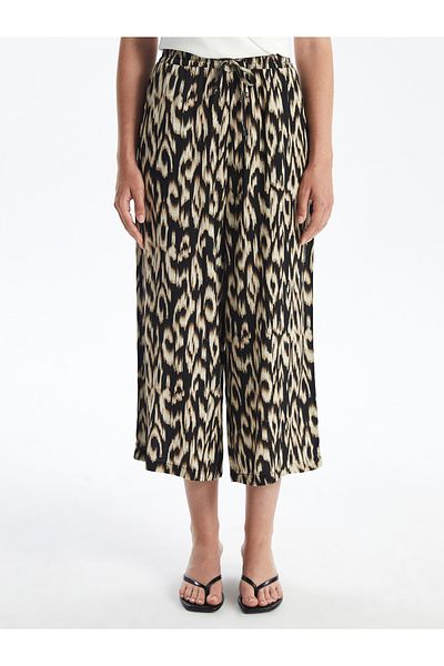 LC Waikiki Capri de damă cu model cu talie elastică
