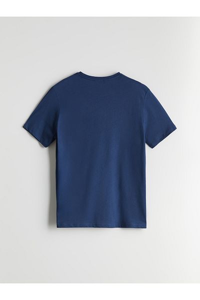 LC Waikiki Tricou pentru bărbați din bumbac pieptănat cu decolteu