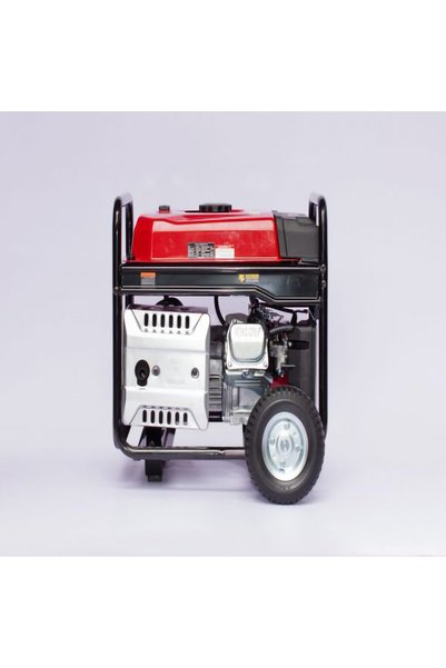 Kc Power مولد كهربائي محمول يعمل بالبنزين K3100R، 3.1 كيلو وات، تشغيل كهربائي، خزان سعة 18 لترًا، 50 كجم