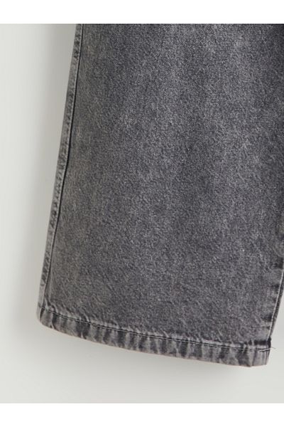 LC Waikiki Elastic Waist Girl's Cargo Jean Trousers