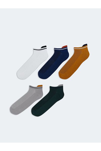 LC Waikiki Men's Booties Socks 5-pack