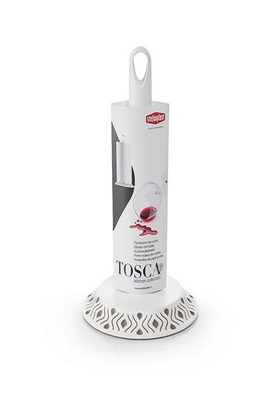 Stefanplast Practical Design Wide Base BPA-Free Kitchen Roll Holder