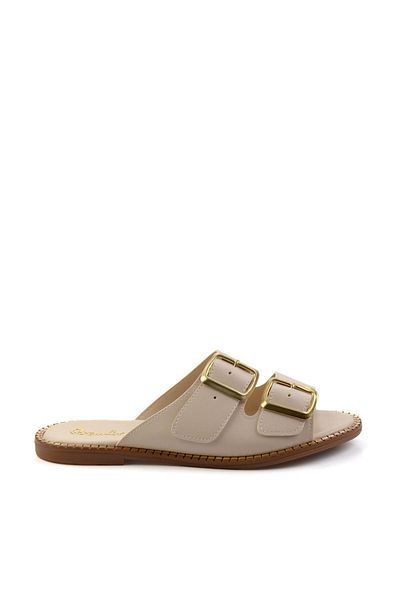 Bambi Beige Women's Slippers K04021001209
