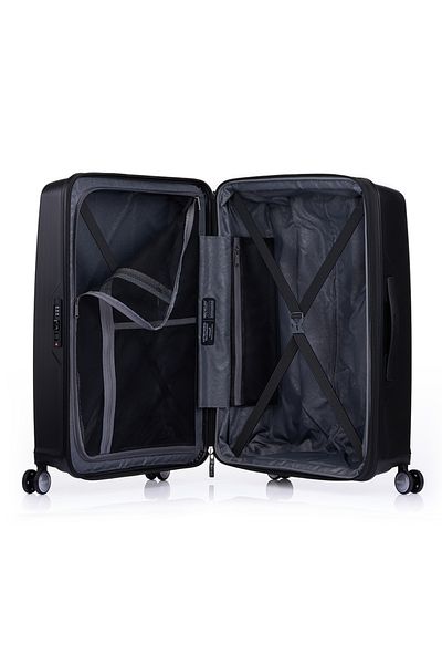 American Tourister ARGYLE 81cm Hard-Shell Spinner Luggage – TSA Lock, Black