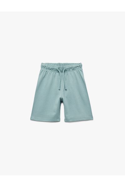 Koton Pantaloni scurți de bază din bumbac cu șireturi