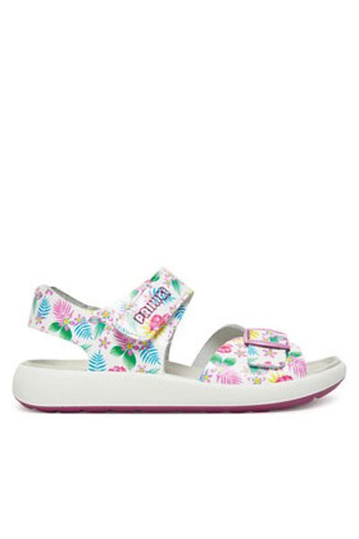Primigi Sandale pentru fete albe PRIMIGI-7898877 M B.CO-FUCSIA
