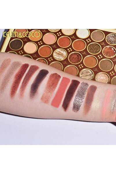 Flippy Trusă de machiaj, KEVIN & COCO, Be Mine, 32 de culori, 25,7 x 14,3 x 1,2 cm