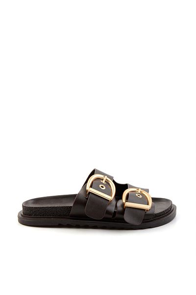 Bambi Brown Women's Slippers K04666014309