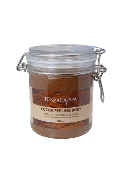 OEM Kakaový peelingový tělový peeling, Čokoládový peeling, 500 ml, Nirvana Spa