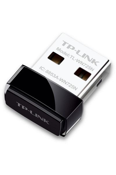 TP-LINK Wireless adapter TP-Link TL-WN725N, USB 2.0, 150 Mbps (Black)