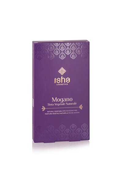 isha βαφή μαλλιών κόκκινο μαόνι 100 γρ.,