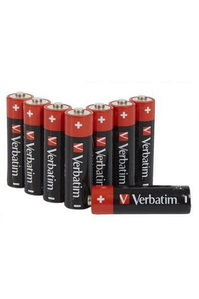Verbatim Verbatim 49503 Alkaline Batteries, AA, 8 pcs