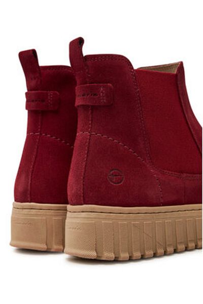 Tamaris Women's Chelsea boots red TAMARIS-1-25405-43 549