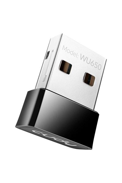 cudy Adaptor wireless Cudy WU650, USB 2.0, AC650 Dual Band (Negru)