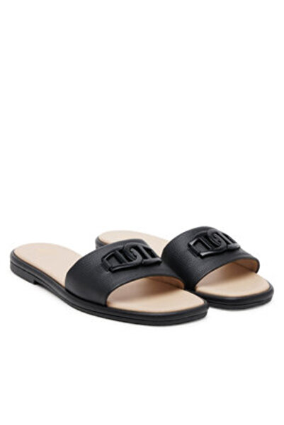 Aigner Flip-flops de damă negri AIGNER-1251020 001 BLACK