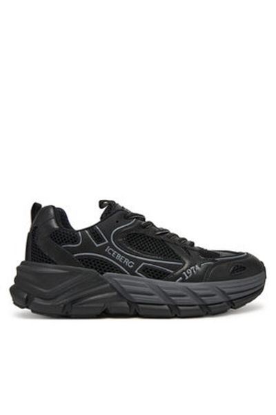 Iceberg Men's Sneakers black ICEBERG-IU17060M IU1706.NOIR
