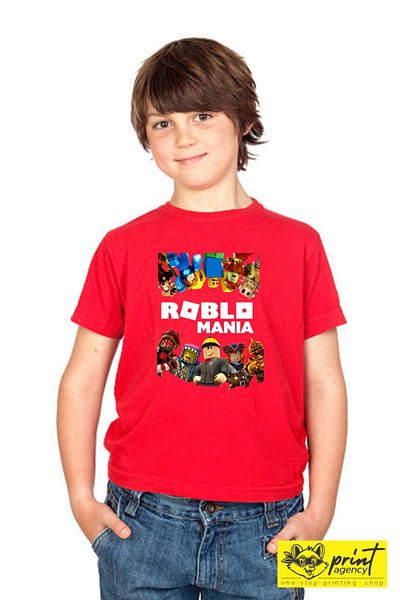 Malfini Short sleeve t-shirt for kids, Roblox Roblomania
