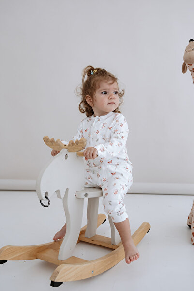 Tuğba Kuğu Jumpsuit Without Zipper Booties - Pureline Series - Soft Bloom