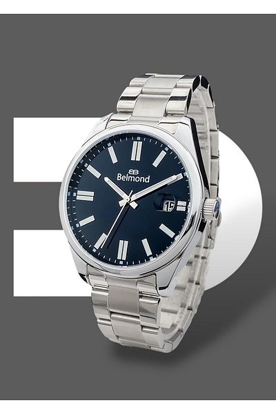 Belmond 5 Atm Waterproof Steel Cord Men's Wristwatch