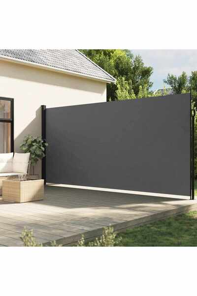 vidaxl Retractable Side Awning Anthracite 200x300 cm