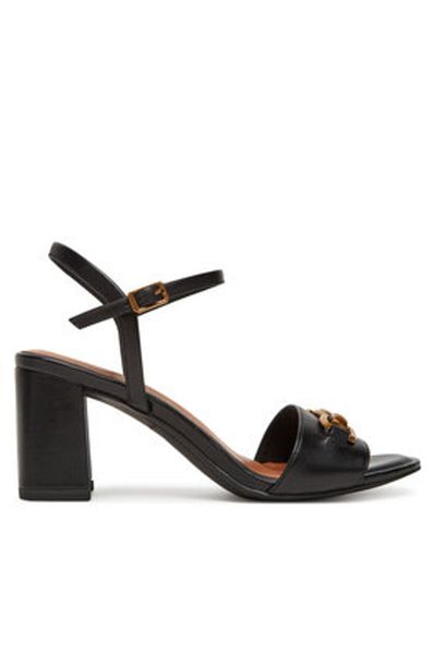 Tamaris Women's Sandals black TAMARIS-1-28353-44 003 BLACK LEATHER