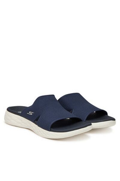 SKECHERS Șlapi de damă albaștri SKECHERS-140003 NVY