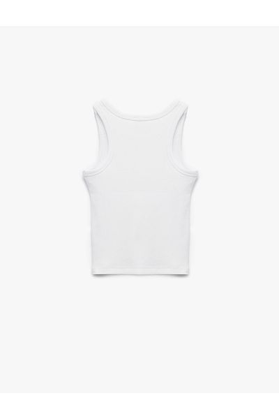 Koton Cotton Crew Neck Sleeveless Camisole Basic Undershirt