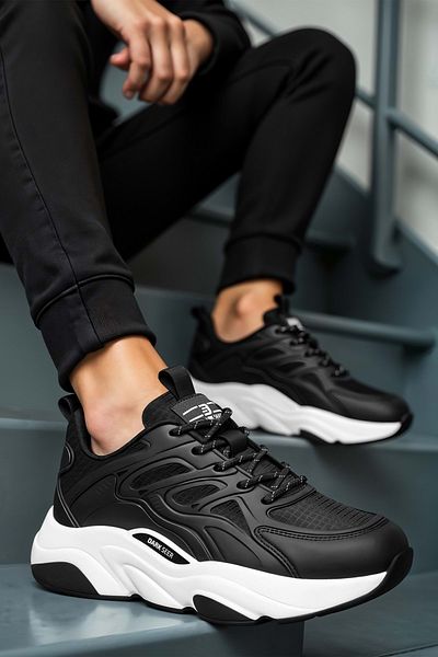 DARK SEER Ds Storm Black White Unisex Sneaker