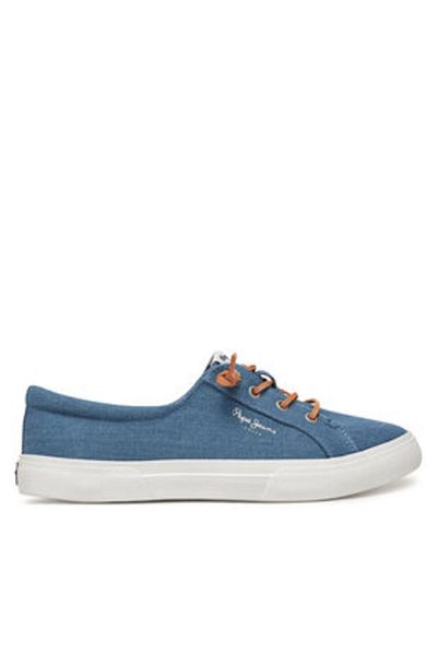 Pepe Jeans Teniși albaștri pentru femei PEPE JEANS-PLS31602 000DENIM