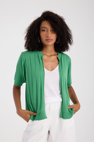 Su Moda Women's Cardigan Summer Thin Stretchy Short Sleeve