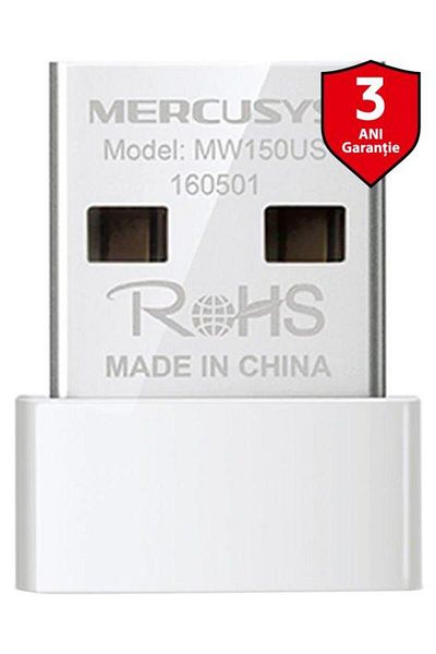 Mercusys Adaptor wireless Mercusys MW150US, 150 Mbps (Alb)