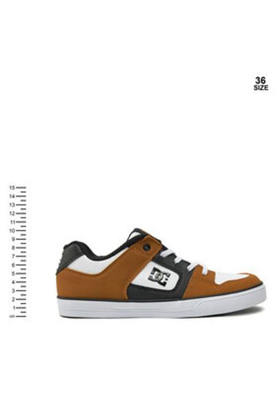 DC Boy Sneakers brown DC-ADBS300256-WEW WHEAT/WHITE