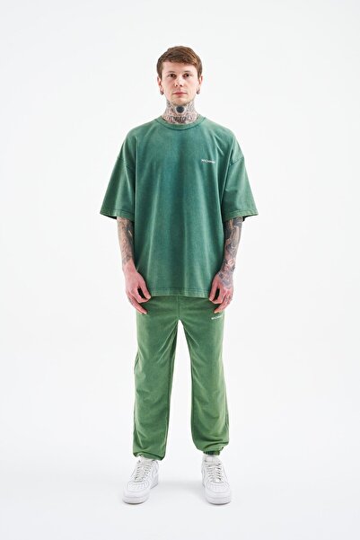 Machinist Ανδρικό παντελόνι Relaxed Washable Oil Green