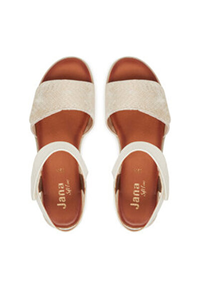 Jana Sandale damă aurii JANA-8-28265-42 196 ALB/AURII