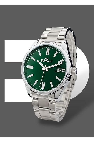 Belmond 5 Atm Waterproof Steel Cord Men's Wristwatch